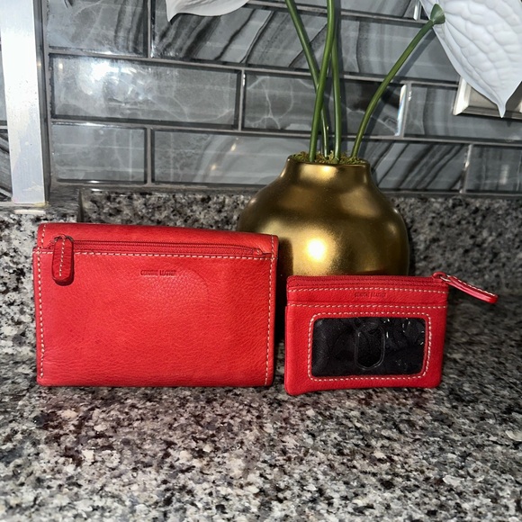 Fossil Red Leather Wallet Set - Picture 8 of 8